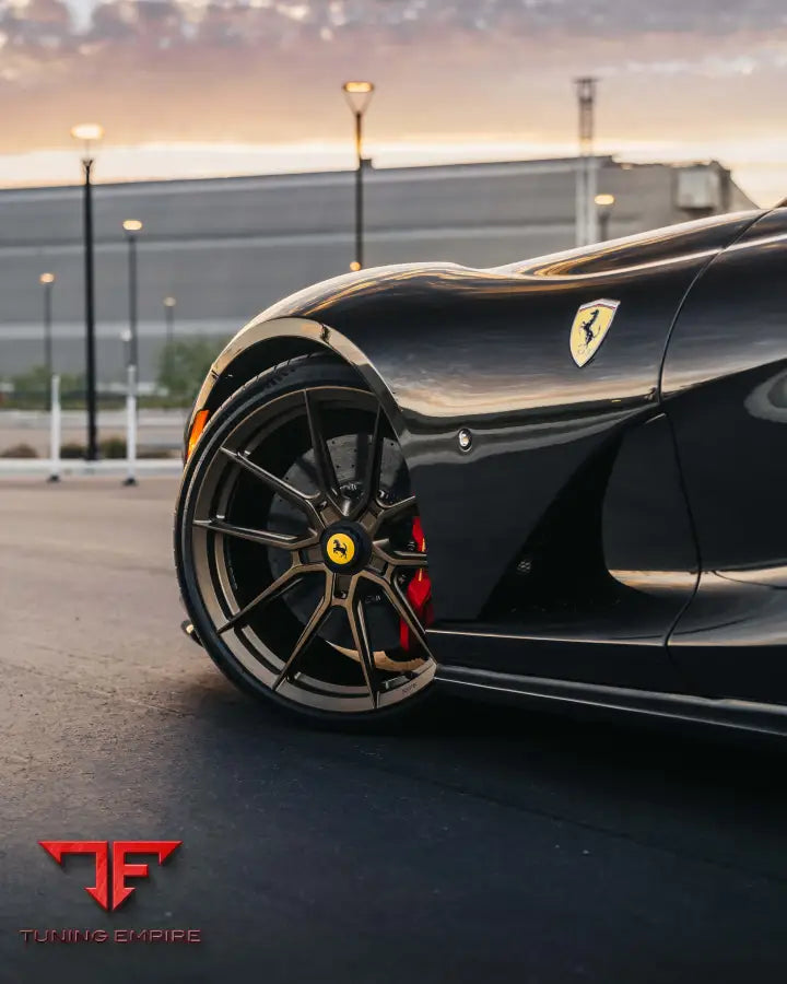 FERRARI 812 GTS FORGED WHEELS AND EXHAUST SYSTEM