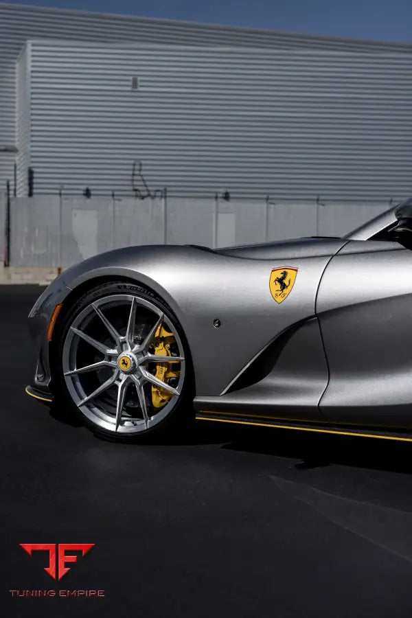 FERRARI 812 GTS FORGED WHEELS AND EXHAUST SYSTEM