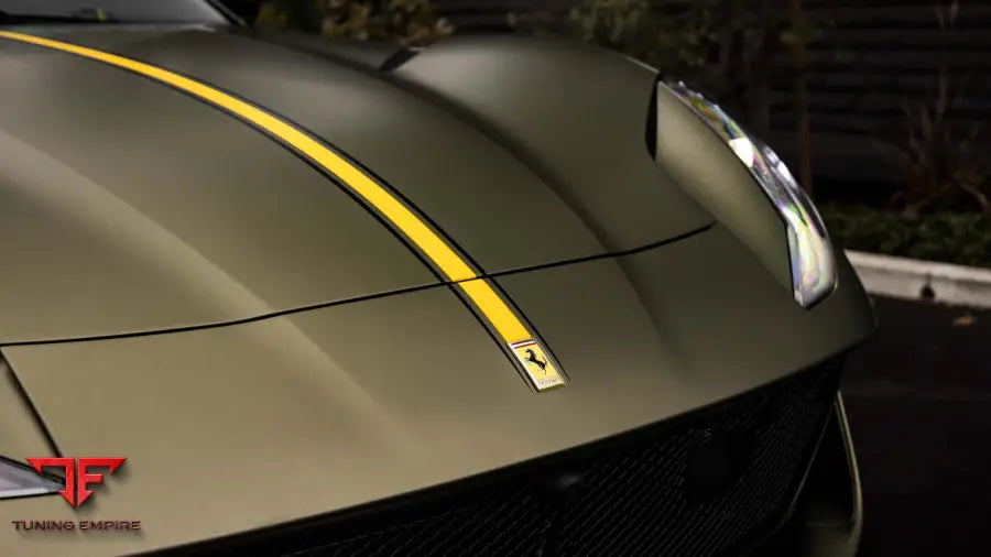 FERRARI 812 GTS FORGED WHEELS AND EXHAUST SYSTEM