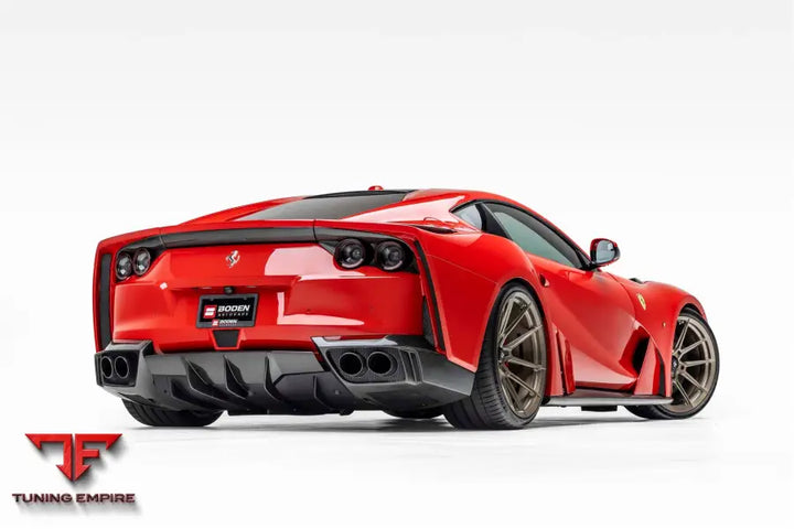 FERRARI 812 GTS FORGED WHEELS AND EXHAUST SYSTEM