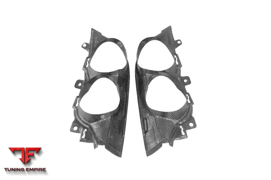 FERRARI 812 SUPERFAST OEM STYLE DRY CARBON FIBER TAIL LIGHTS SURROUND SATELLITES BSD