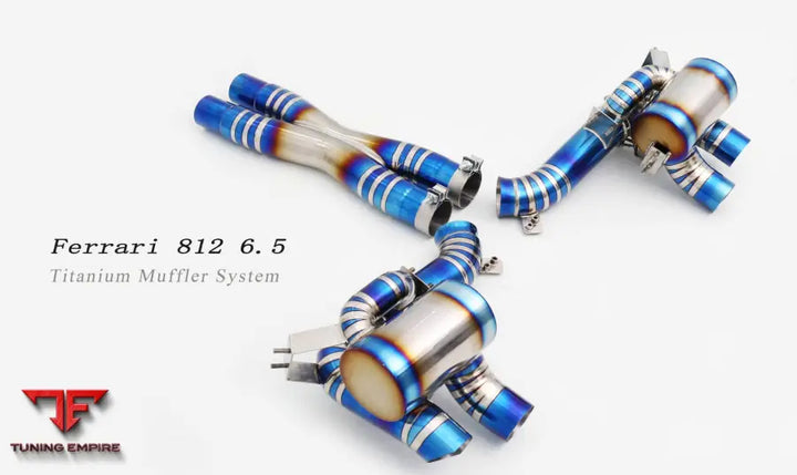 Ferrari 812 6.5 Titanium Valvetronic Exhaust System