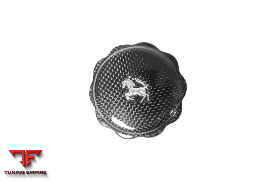 FERRARI (ALL MODELS) DRY CARBON FIBER OIL CAP COVER BSD