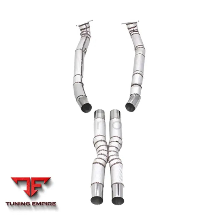 FERRARI CALIFORNIA 4.3L DOWNPIPE X PIPE EXHAUST SYSTEM 2009-2014