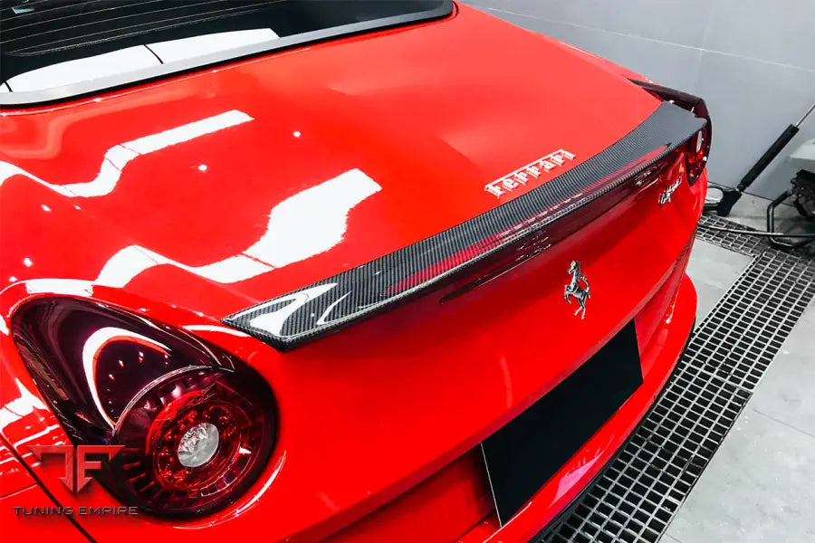 2015-2018 FERRARI CALIFORNIA BKSS STYLE CARBON FIBER TRUNK SPOILER BSD