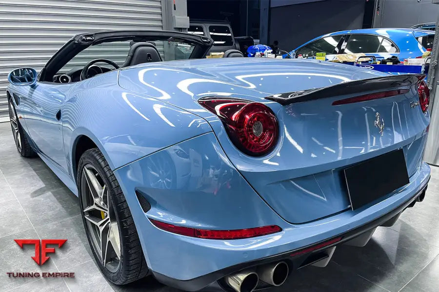 2015-2018 FERRARI CALIFORNIA BKSS STYLE CARBON FIBER TRUNK SPOILER BSD