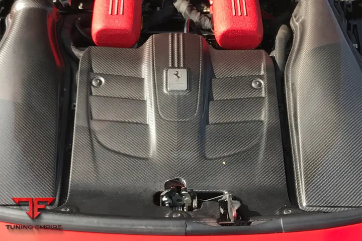 FERRARI F12 BERLINETTA DRY CARBON FIBER ENGINE COVER BSD