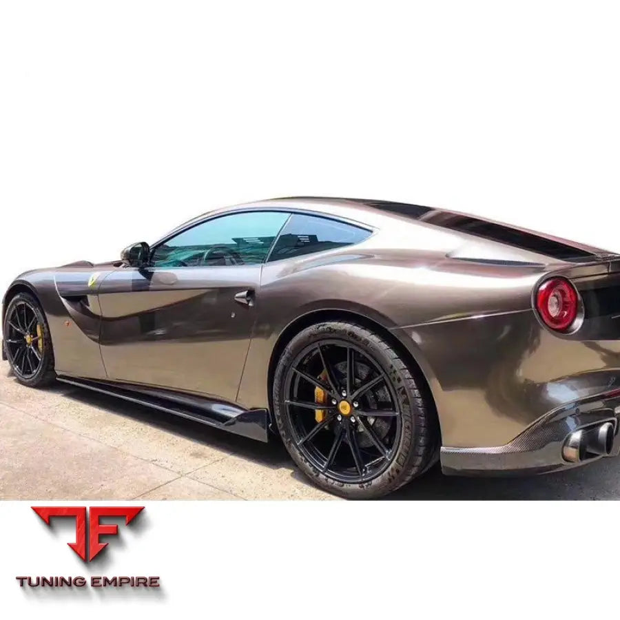 FERRARI F12 CARBON FIBER SIDE SKIRT