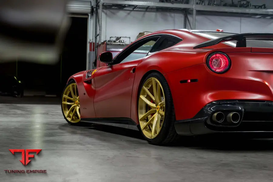 FERRARI F12BERLINETTA FORGED WHEELS AND EXHAUST SYSTEM