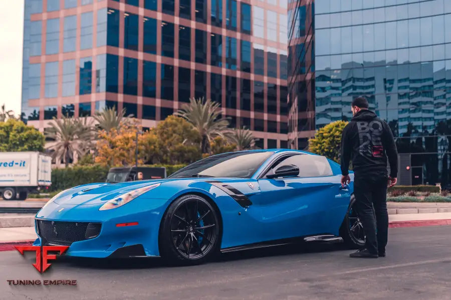 FERRARI F12TDF FORGED WHEELS AND EXHAUST SYSTEM