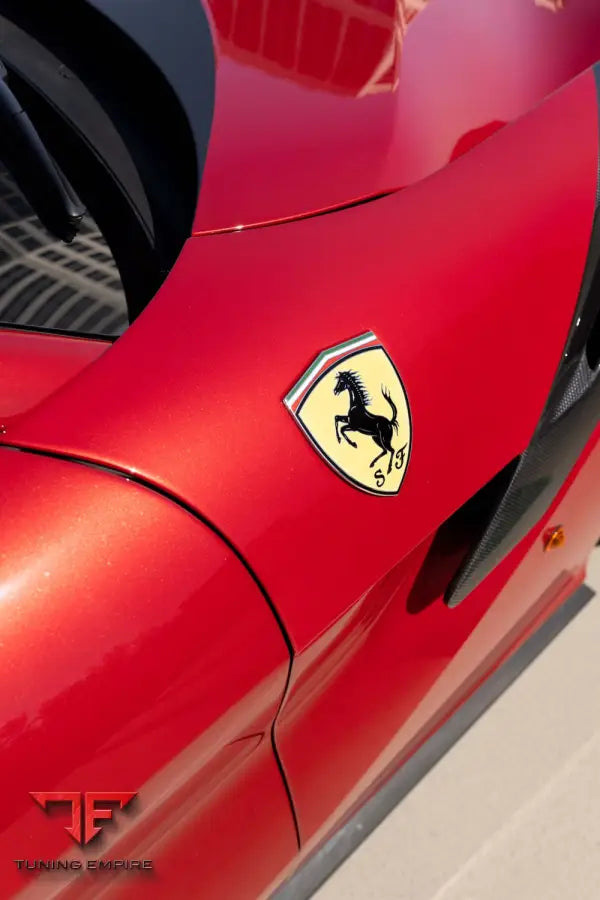 FERRARI F12TDF FORGED WHEELS AND EXHAUST SYSTEM