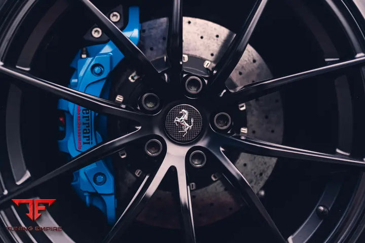 FERRARI F12TDF FORGED WHEELS AND EXHAUST SYSTEM