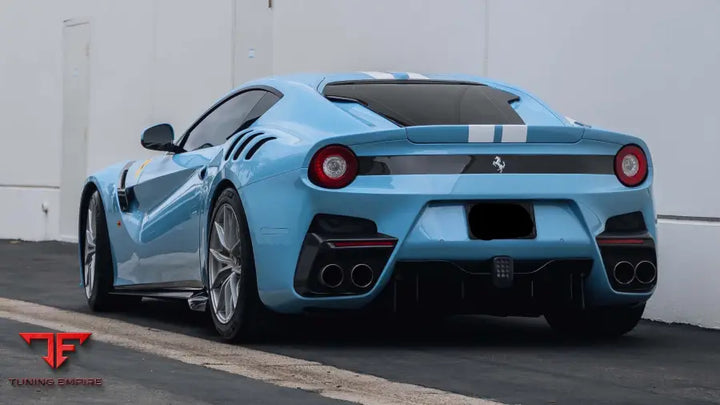 FERRARI F12TDF FORGED WHEELS AND EXHAUST SYSTEM