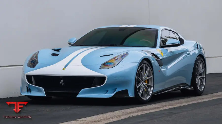 FERRARI F12TDF FORGED WHEELS AND EXHAUST SYSTEM