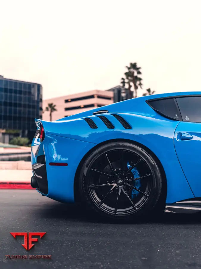 FERRARI F12TDF FORGED WHEELS AND EXHAUST SYSTEM