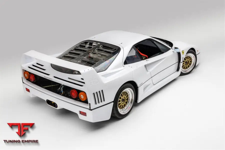 FERRARI F40 FORGED WHEELS AND EXHAUST SYSTEM