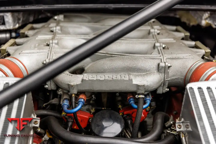 FERRARI F40 FORGED WHEELS AND EXHAUST SYSTEM