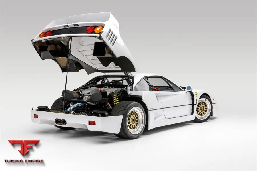 FERRARI F40 FORGED WHEELS AND EXHAUST SYSTEM