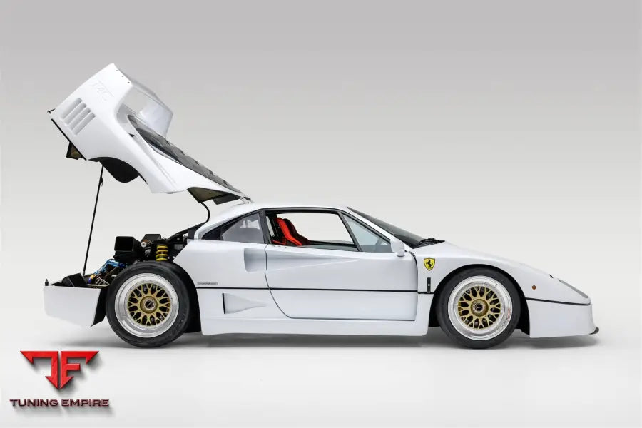 FERRARI F40 FORGED WHEELS AND EXHAUST SYSTEM
