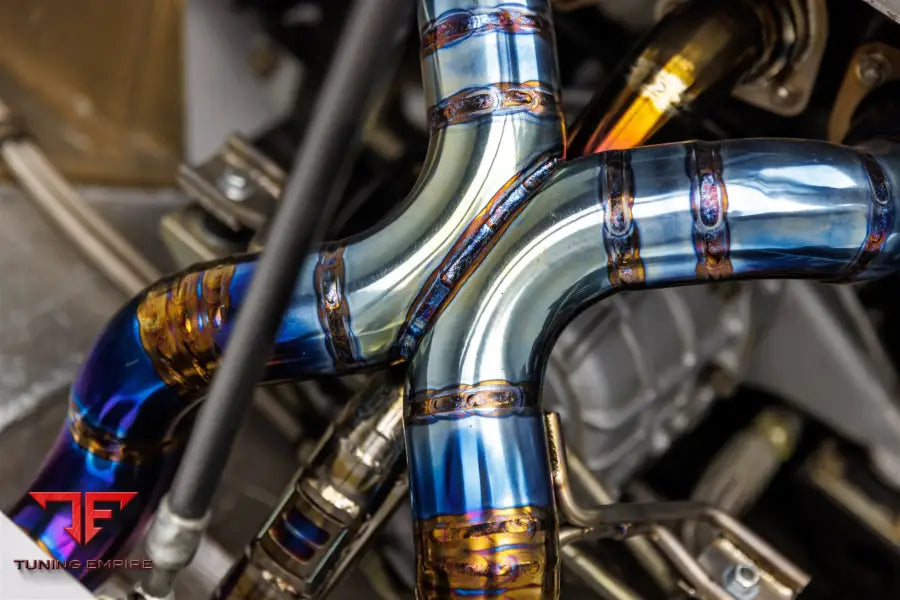 FERRARI F40 FORGED WHEELS AND EXHAUST SYSTEM