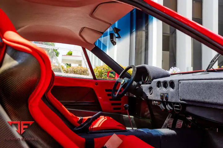 FERRARI F40 FORGED WHEELS AND EXHAUST SYSTEM