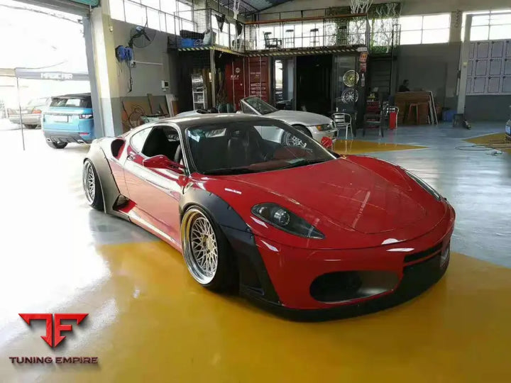 FERRARI F430 CARBON FIBER WIDEBODY KIT