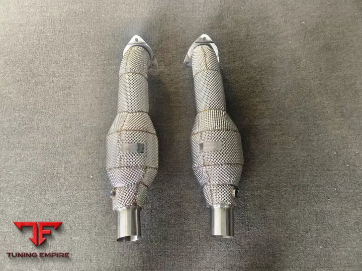 FERRARI F430 DOWNPIPES WITH SPORT CATS OR CATLESS
