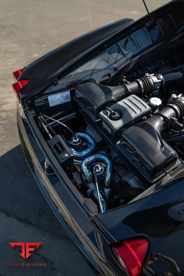 FERRARI F430 FORGED WHEELS AND EXHAUST SYSTEM