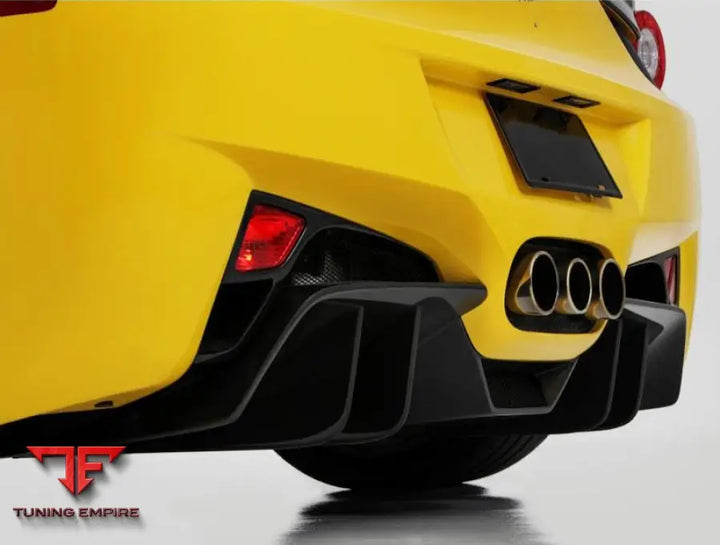 FERRARI F458 FOR V STYLE CARBON FIBER AERO BODY KIT – FRONT LIP SIDE SKIRTS & REAR SPOILER(2010–2015)