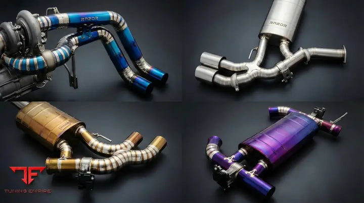 FERRARI F8 3.9 CATBACK TITANIUM VALVED EXHAUST SYSTEM