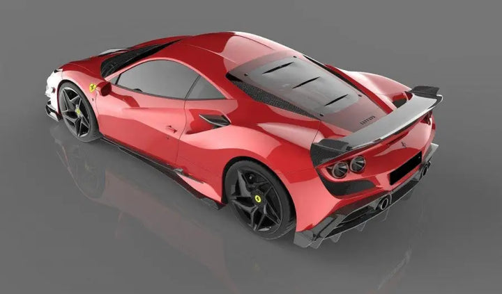 FERRARI F8 CARBON FIBER RAZOR AERO BODY KIT
