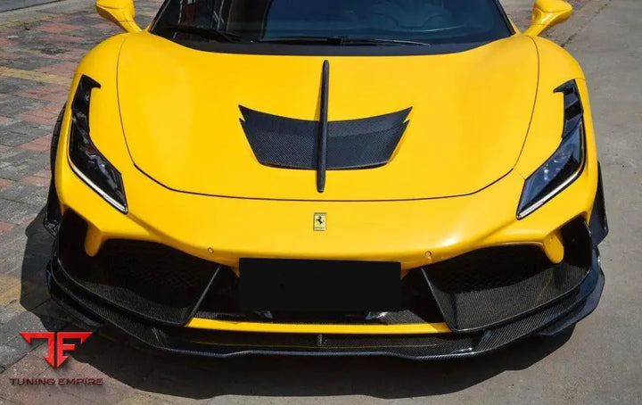 FERRARI F8 CARBON FIBER RAZOR AERO BODY KIT