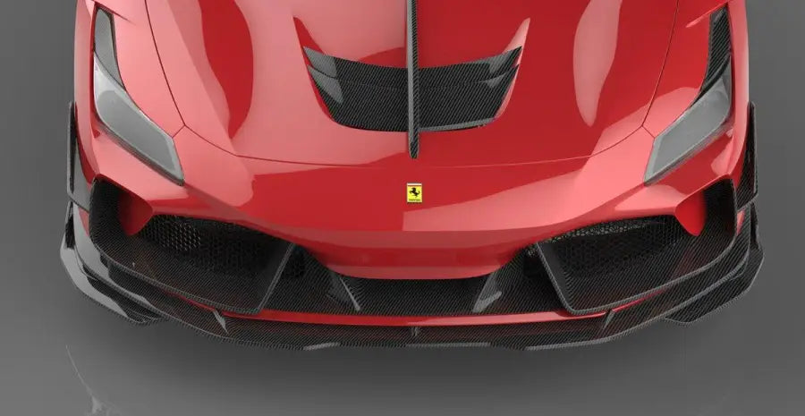 FERRARI F8 CARBON FIBER RAZOR AERO BODY KIT