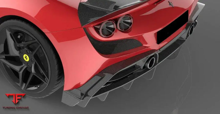 FERRARI F8 CARBON FIBER RAZOR AERO BODY KIT