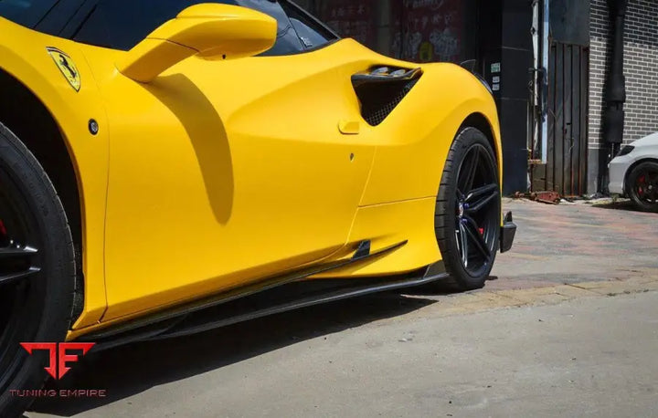 FERRARI F8 CARBON FIBER RAZOR AERO BODY KIT