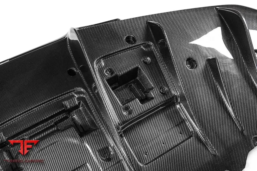 FERRARI F8 OEM STYLE DRY CARBON FIBER REAR DIFFUSER LIP BSD