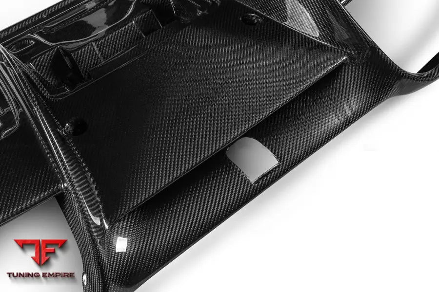 FERRARI F8 OEM STYLE DRY CARBON FIBER REAR DIFFUSER LIP BSD