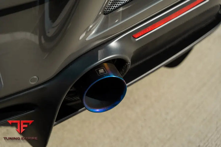 FERRARI F8 FORGED WHEELS AND EXHAUST SYSTEM