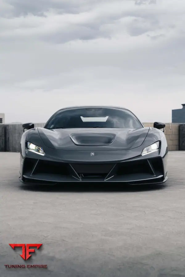 FERRARI F8 FORGED WHEELS AND EXHAUST SYSTEM