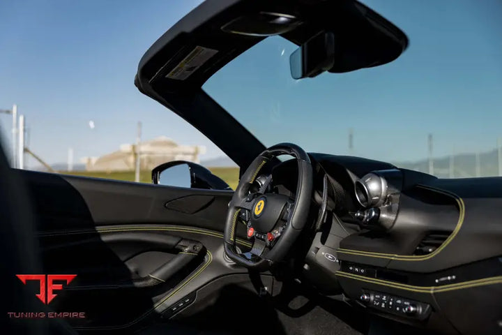 FERRARI F8 FORGED WHEELS AND EXHAUST SYSTEM