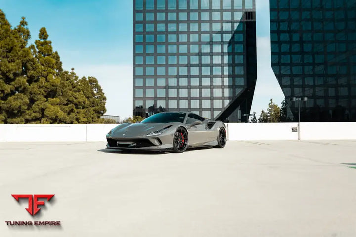 FERRARI F8 FORGED WHEELS AND EXHAUST SYSTEM