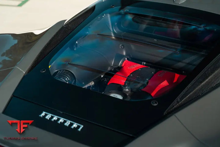 FERRARI F8 FORGED WHEELS AND EXHAUST SYSTEM