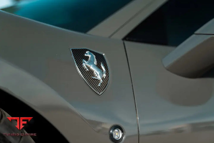 FERRARI F8 FORGED WHEELS AND EXHAUST SYSTEM