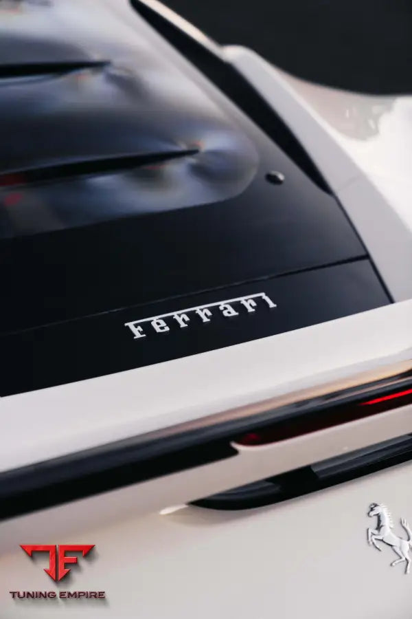 FERRARI F8 FORGED WHEELS AND EXHAUST SYSTEM