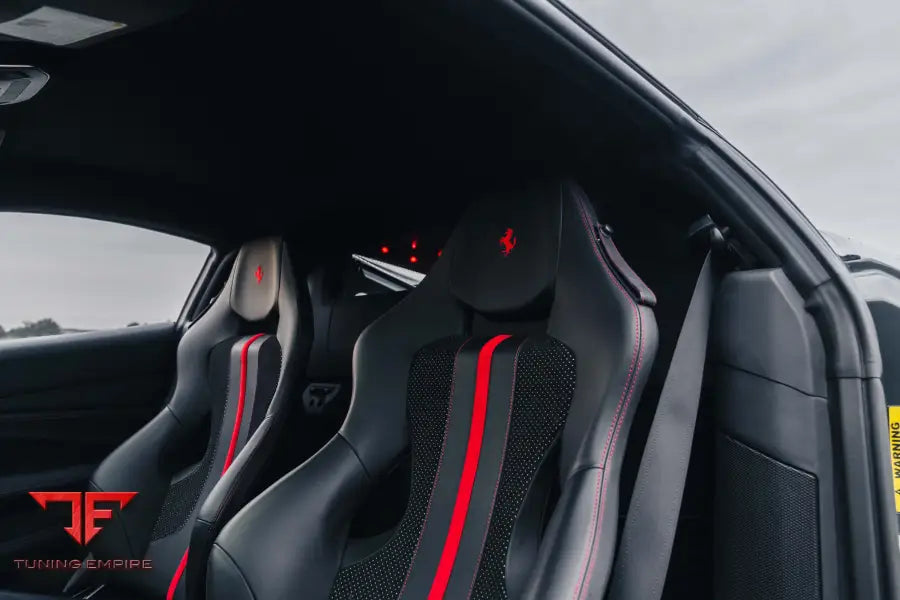 FERRARI F8 FORGED WHEELS AND EXHAUST SYSTEM