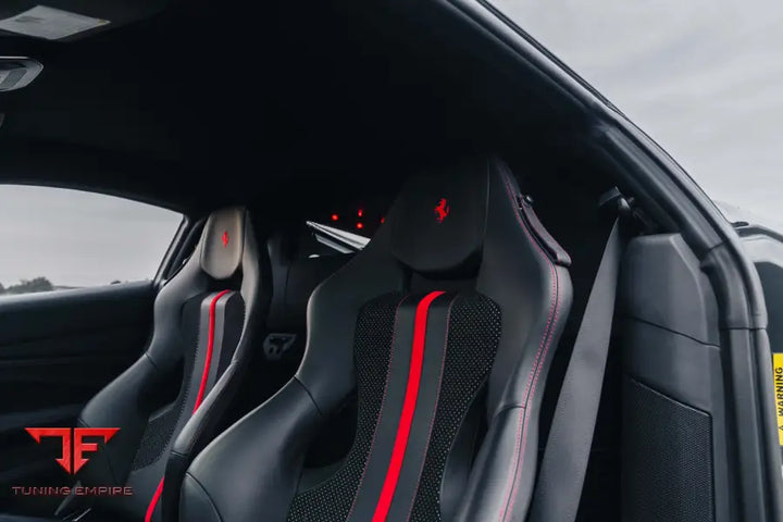 FERRARI F8 FORGED WHEELS AND EXHAUST SYSTEM