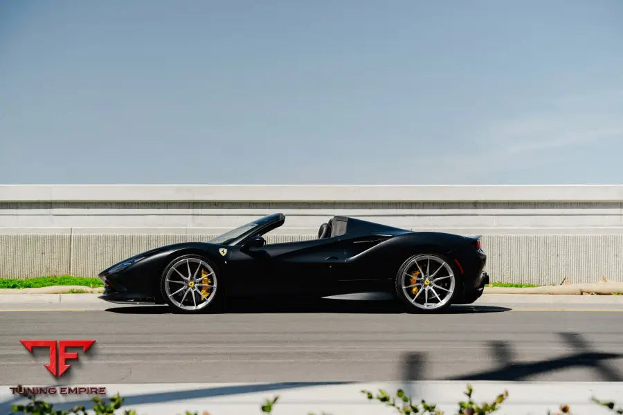 FERRARI F8 FORGED WHEELS AND EXHAUST SYSTEM