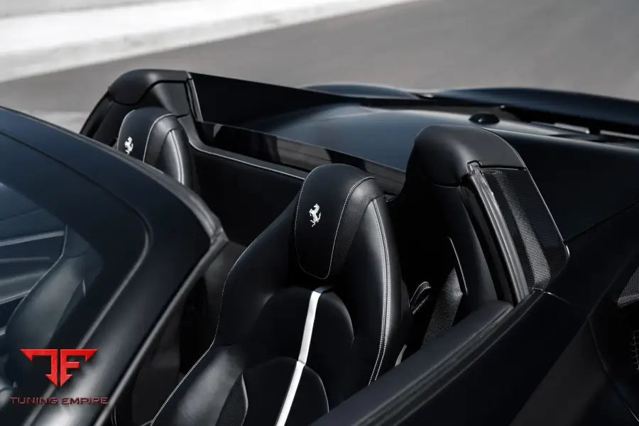 FERRARI F8 FORGED WHEELS AND EXHAUST SYSTEM