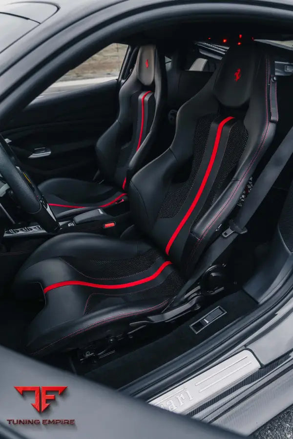 FERRARI F8 FORGED WHEELS AND EXHAUST SYSTEM