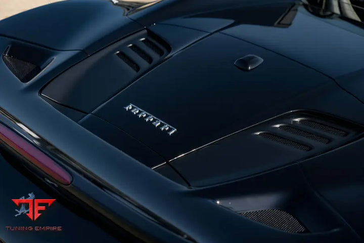 FERRARI F8 FORGED WHEELS AND EXHAUST SYSTEM